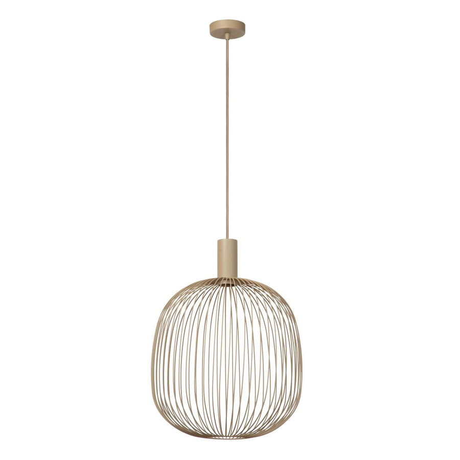 Lucide ESTEREL hanglamp Ø 40 cm, GU10, taupe