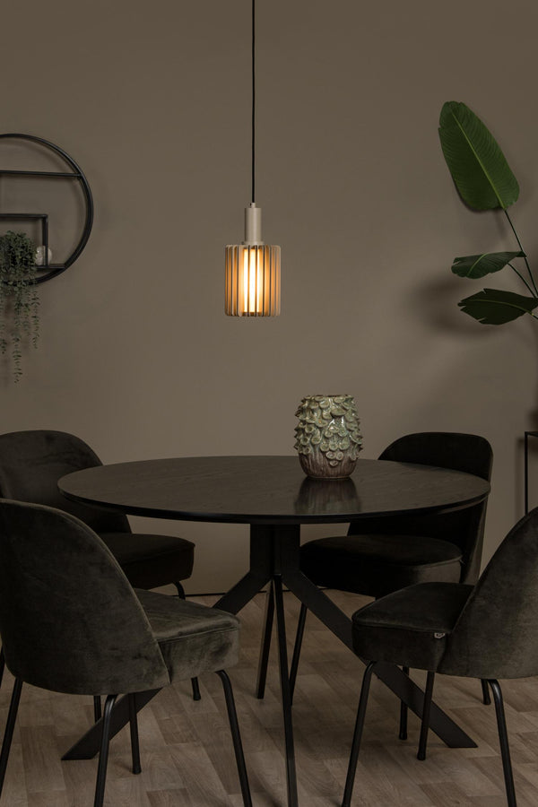 Lucide LAMBRES hanglamp Ø 15 cm, E27, taupe