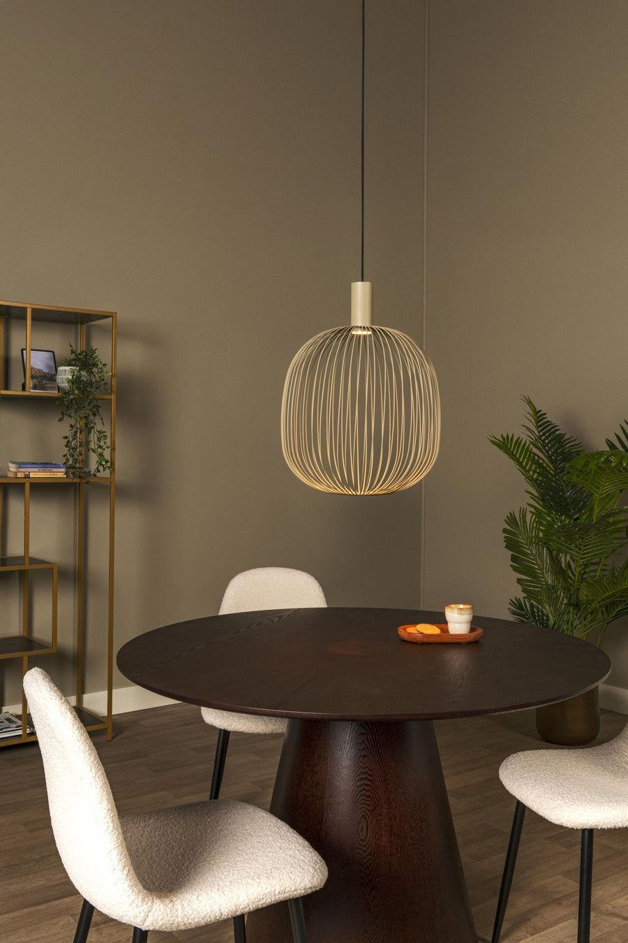 Lucide ESTEREL hanglamp Ø 40 cm, GU10, taupe