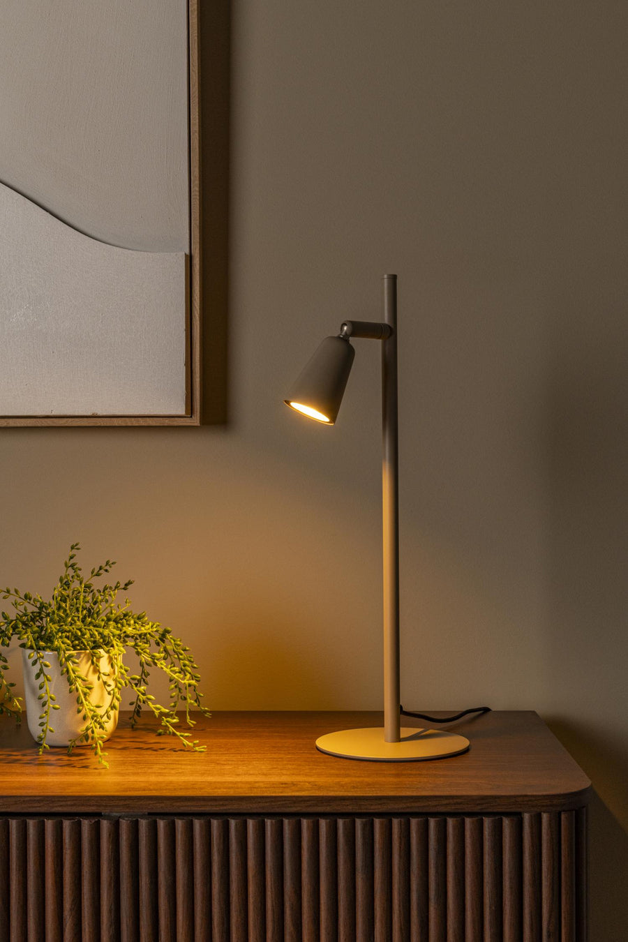 Lucide TIANA tafellamp GU10, taupe