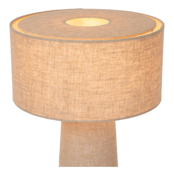 Lucide LEEROY tafellamp Ø 30 cm, E27, taupe