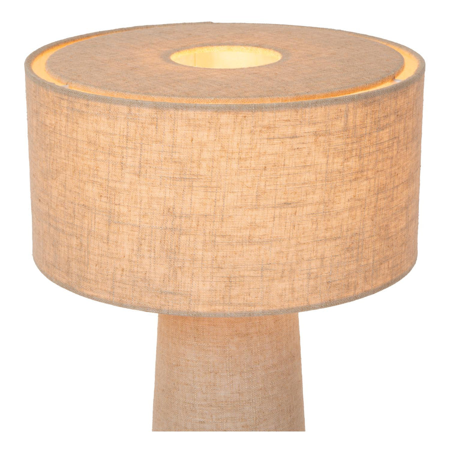 Lucide LEEROY tafellamp Ø 30 cm, E27, taupe
