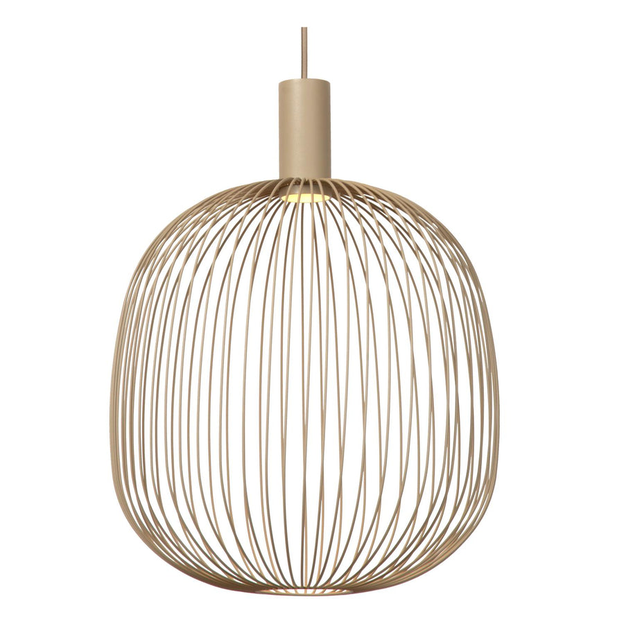 Lucide ESTEREL hanglamp Ø 40 cm, GU10, taupe