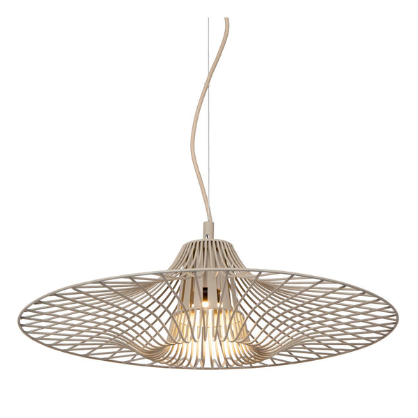 Lucide ELLIS hanglamp Ø 50 cm, E27, taupe