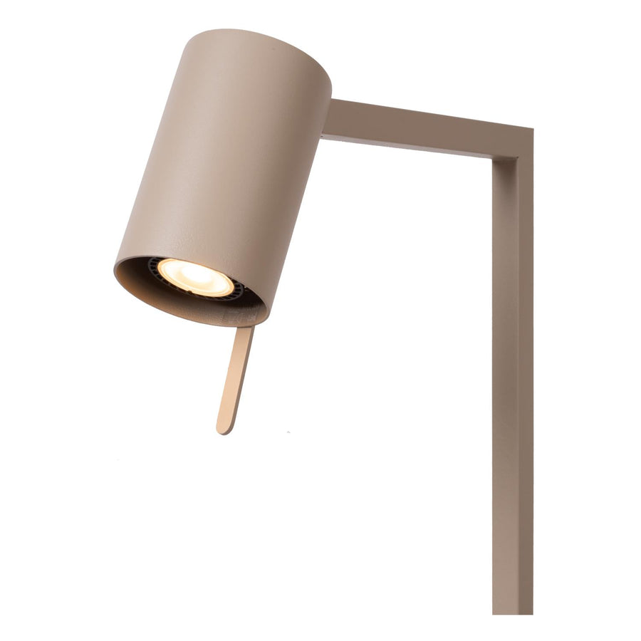 Lucide LESLEY leesvloerlamp GU10, taupe