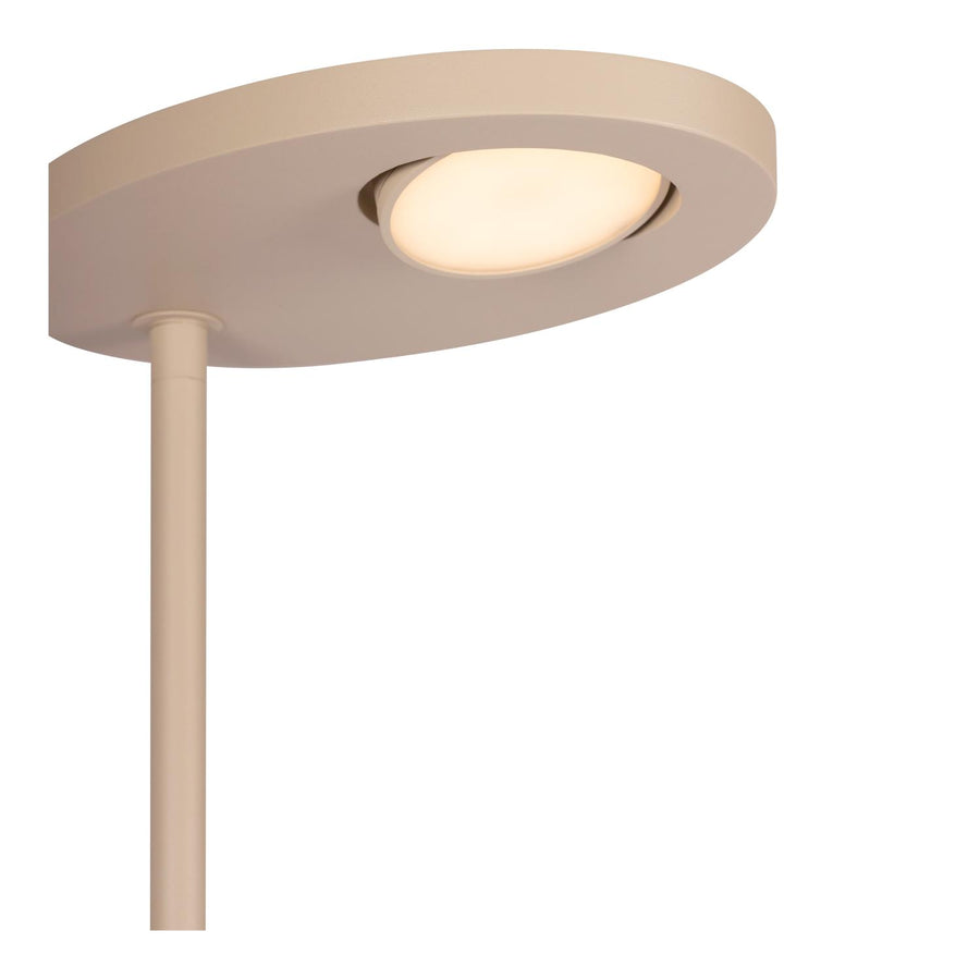 Lucide ORTOLAN LED-vloerlamp 2700–4000 K, taupe