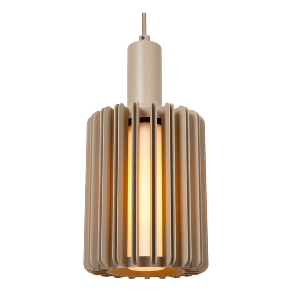 Lucide LAMBRES hanglamp 6 × E27, taupe