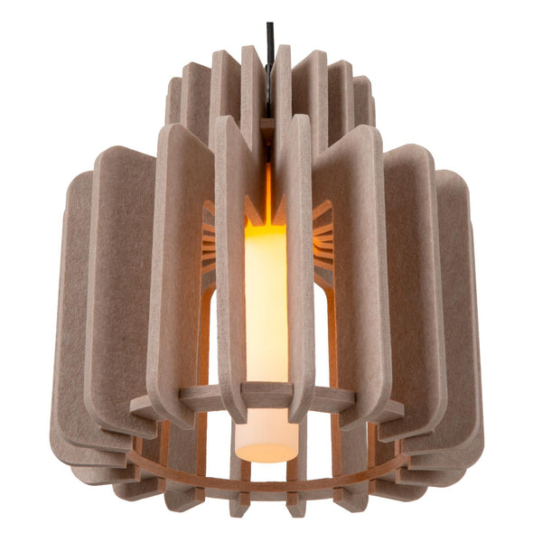 Lucide ROLLO hanglamp E27, taupe