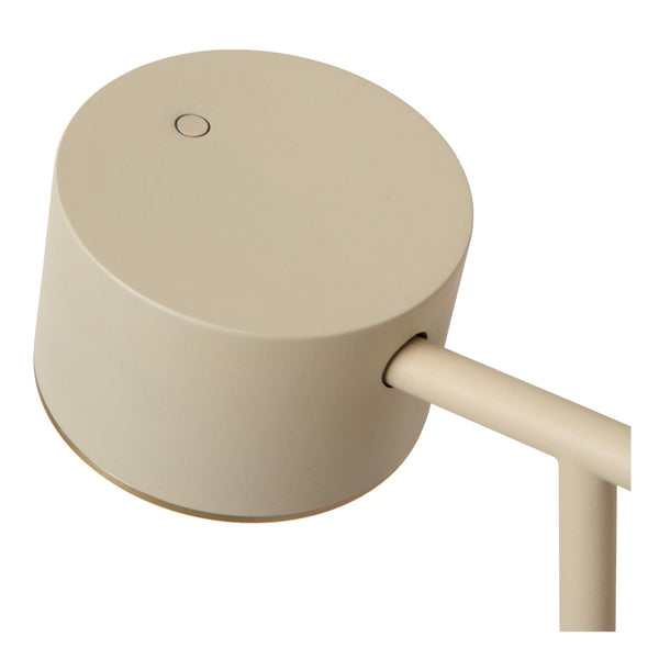 Lucide GIAN dimbare LED-vloerlamp 9 W, taupe