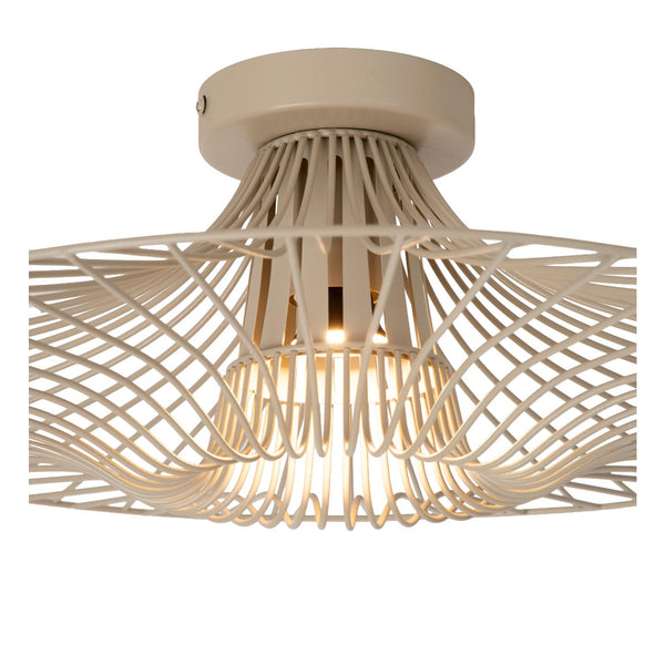 Lucide ELLIS plafondlamp Ø 50 cm, E27, taupe