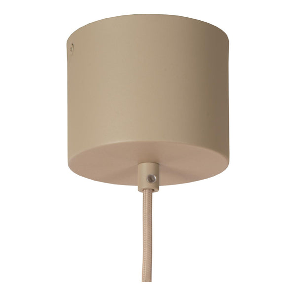 Lucide WELLINGTON dimbare LED-hanglamp Ø 80 cm, taupe