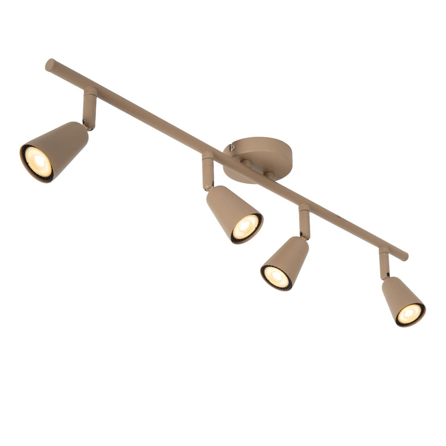 Lucide TIANA plafondspot 4 × GU10, taupe