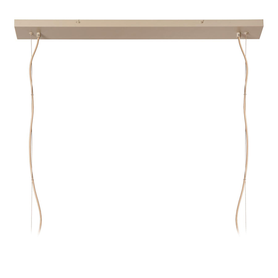 Lucide ELLIS hanglamp 2 × E27, taupe