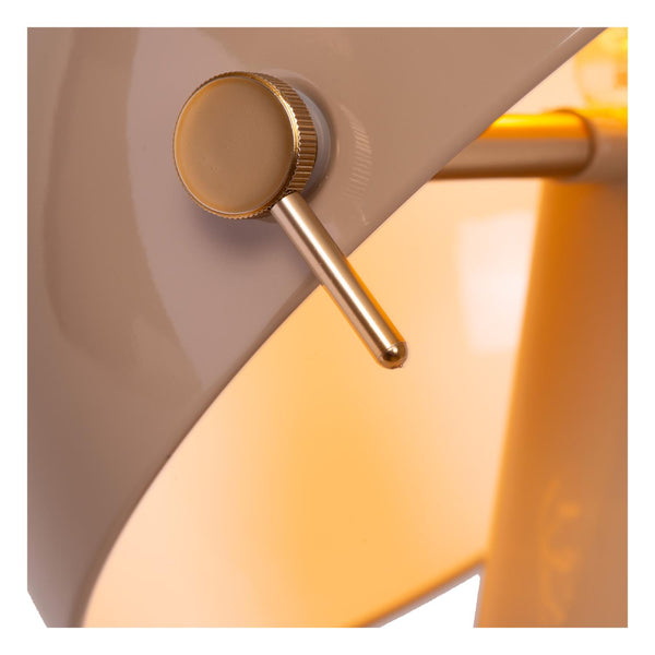 Lucide BARONE tafellamp Ø 38 cm, E27, taupe