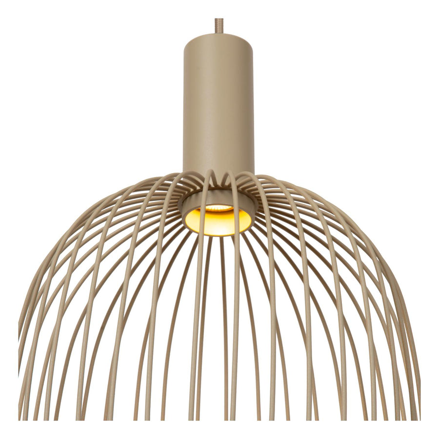 Lucide ESTEREL hanglamp Ø 25 cm, GU10, taupe