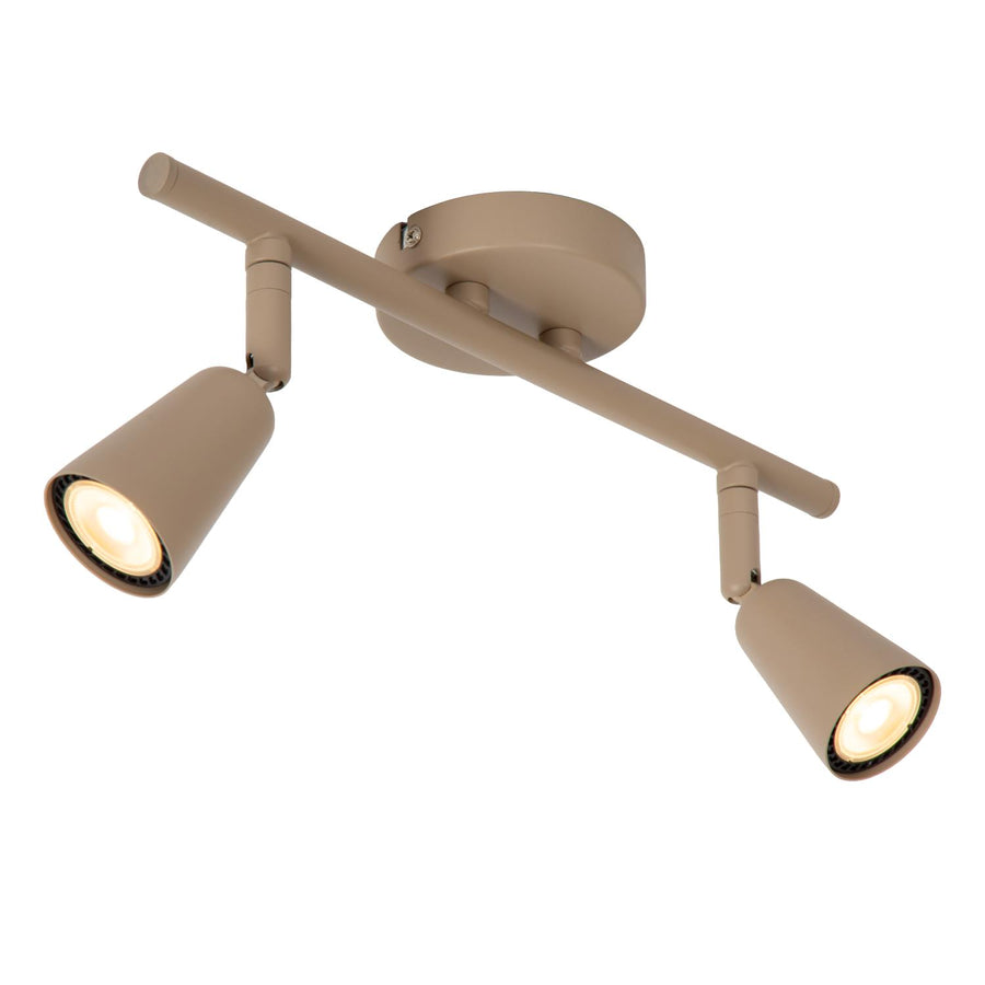 Lucide TIANA wandspot 2 × GU10, taupe