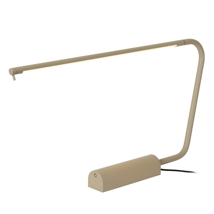 Lucide MADISON dimbare LED-bureaulamp 9 W, taupe