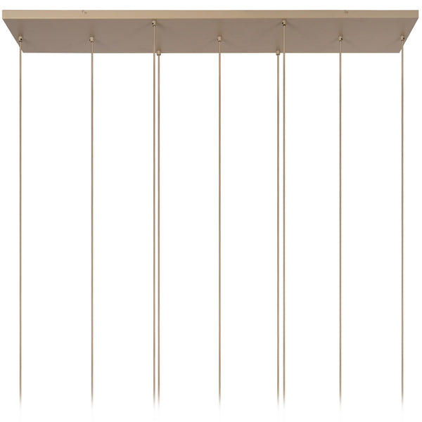 Lucide LAMBRES hanglamp 6 × E27, taupe
