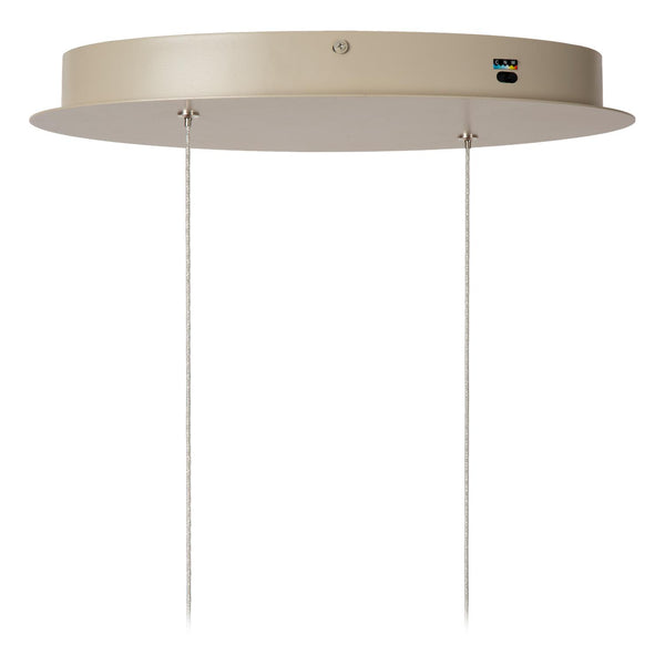 Lucide MENUET dimbare LED-hanglamp 58 W, 2200–3000 K, taupe