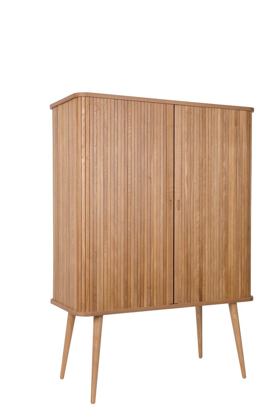 Barbier kast/ opbergkast hout naturel