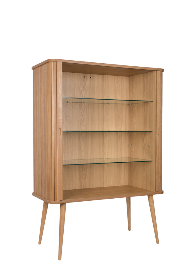 Barbier kast/ opbergkast hout naturel