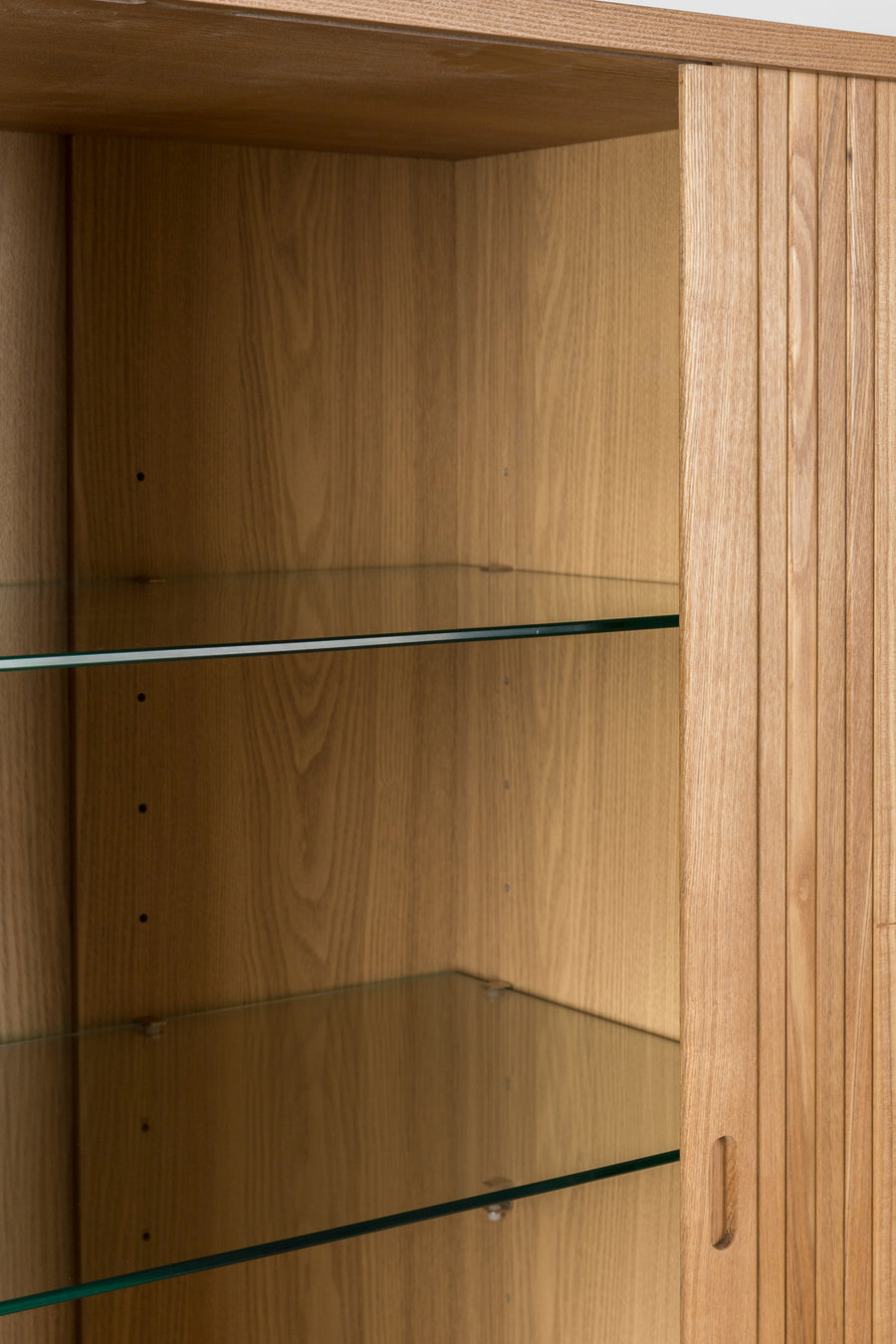 Barbier kast/ opbergkast hout naturel
