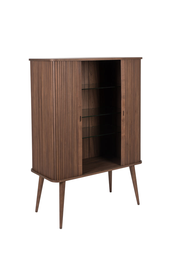 Kast Barbier Notenhout