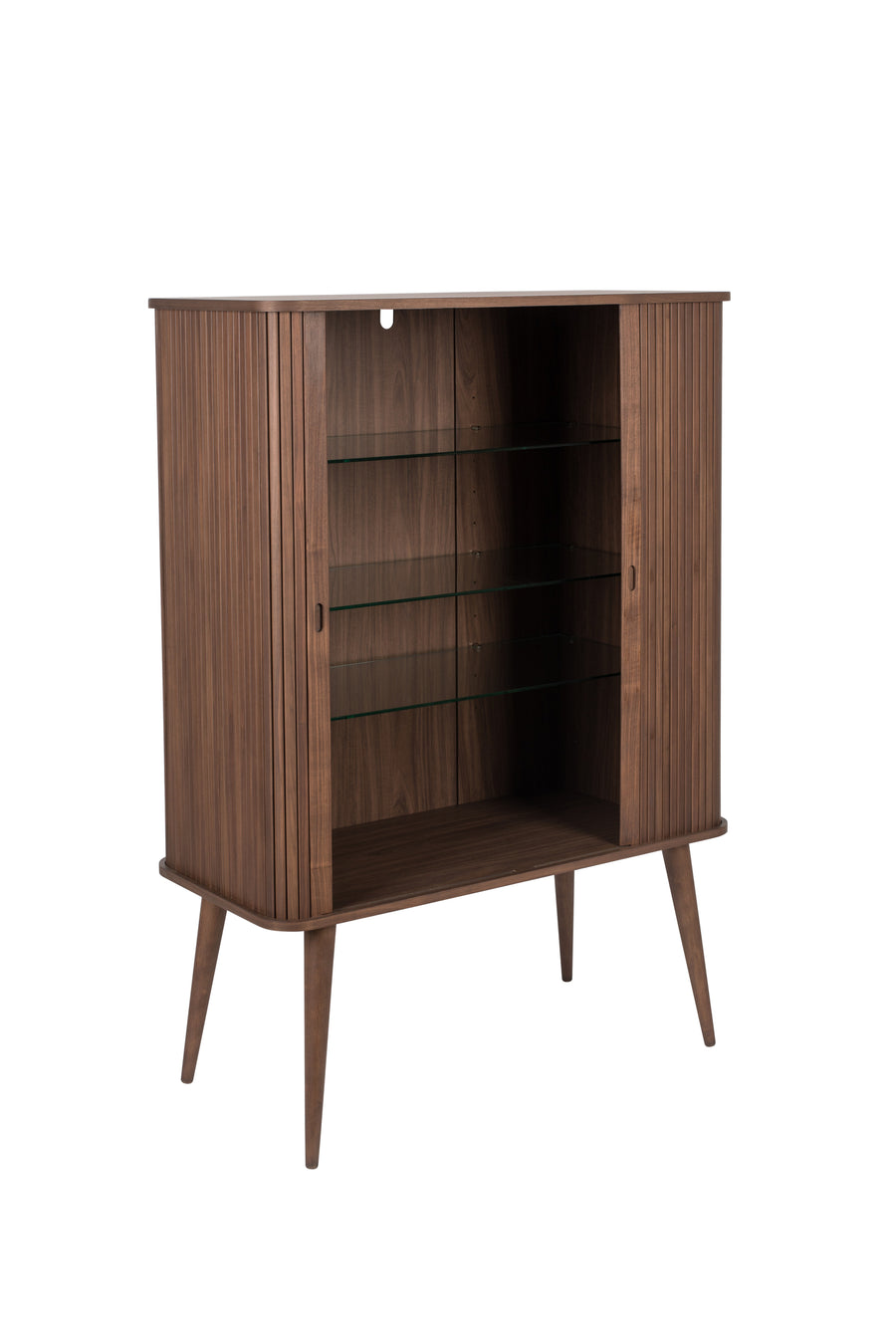 Kast Barbier Notenhout