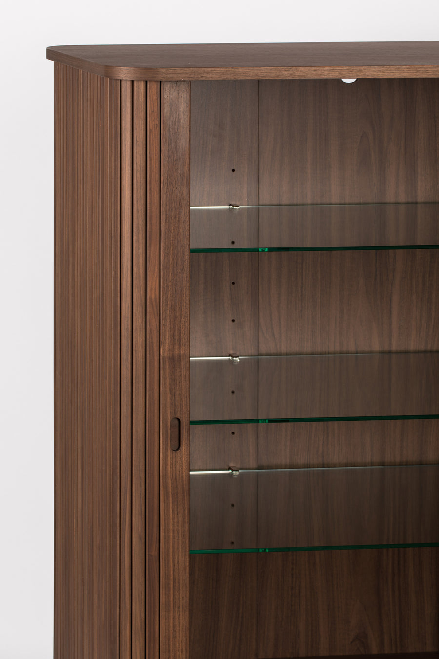 Kast Barbier Notenhout