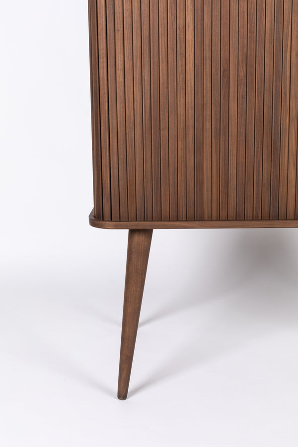 Kast Barbier Notenhout