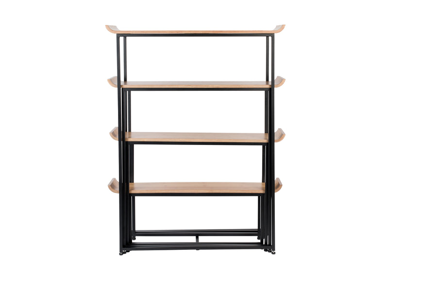 Flodka kast/ stellingkast hout/ metaal