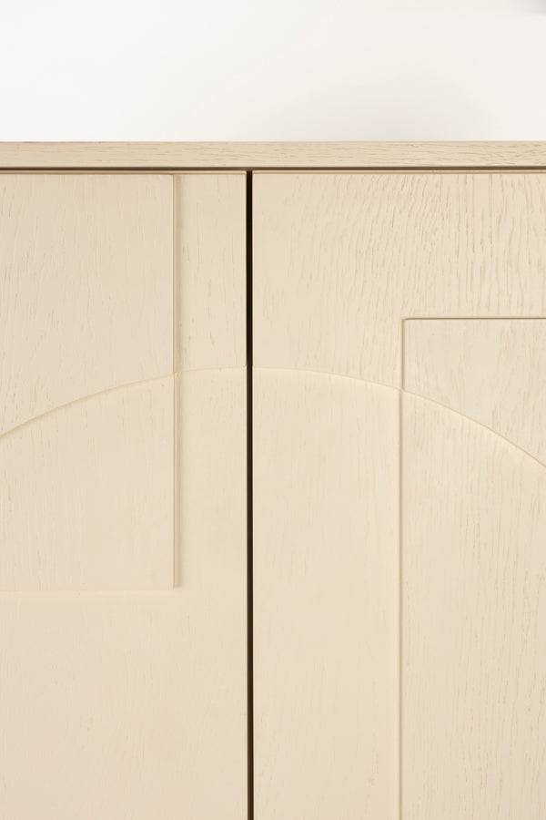 Faces kast/ opbergkast hout beige