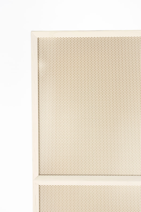 June opbergkast/ kledingkast 1 deur + 3 lades hout beige