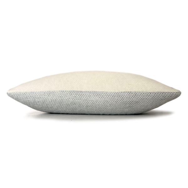 Malagoon sierkussen easy nature - grijs - 35x60cm wol