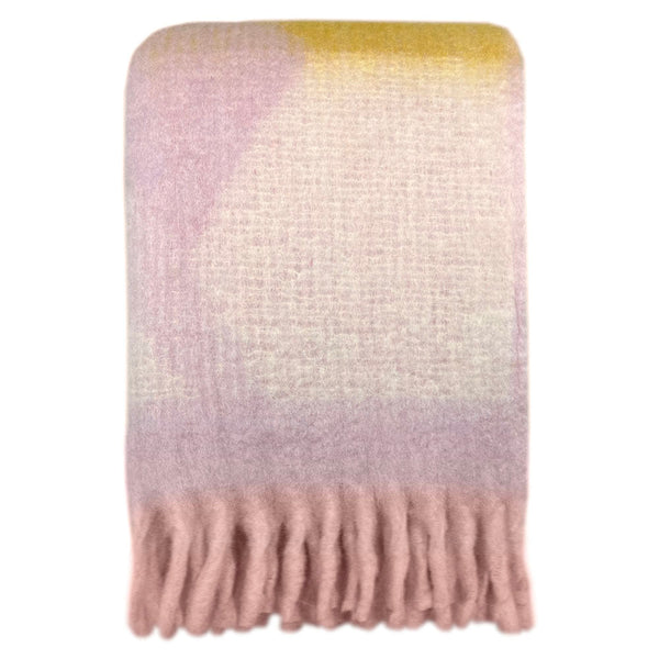 Malagoon plaid zapotec - zachtlila - 100% gerecycled