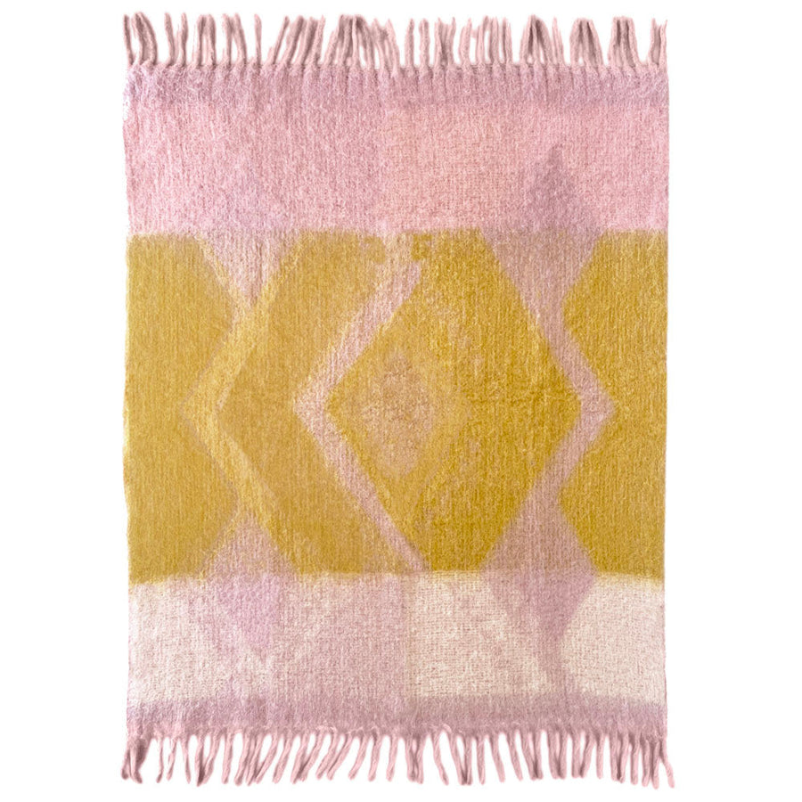 Malagoon plaid zapotec - zachtlila - 100% gerecycled