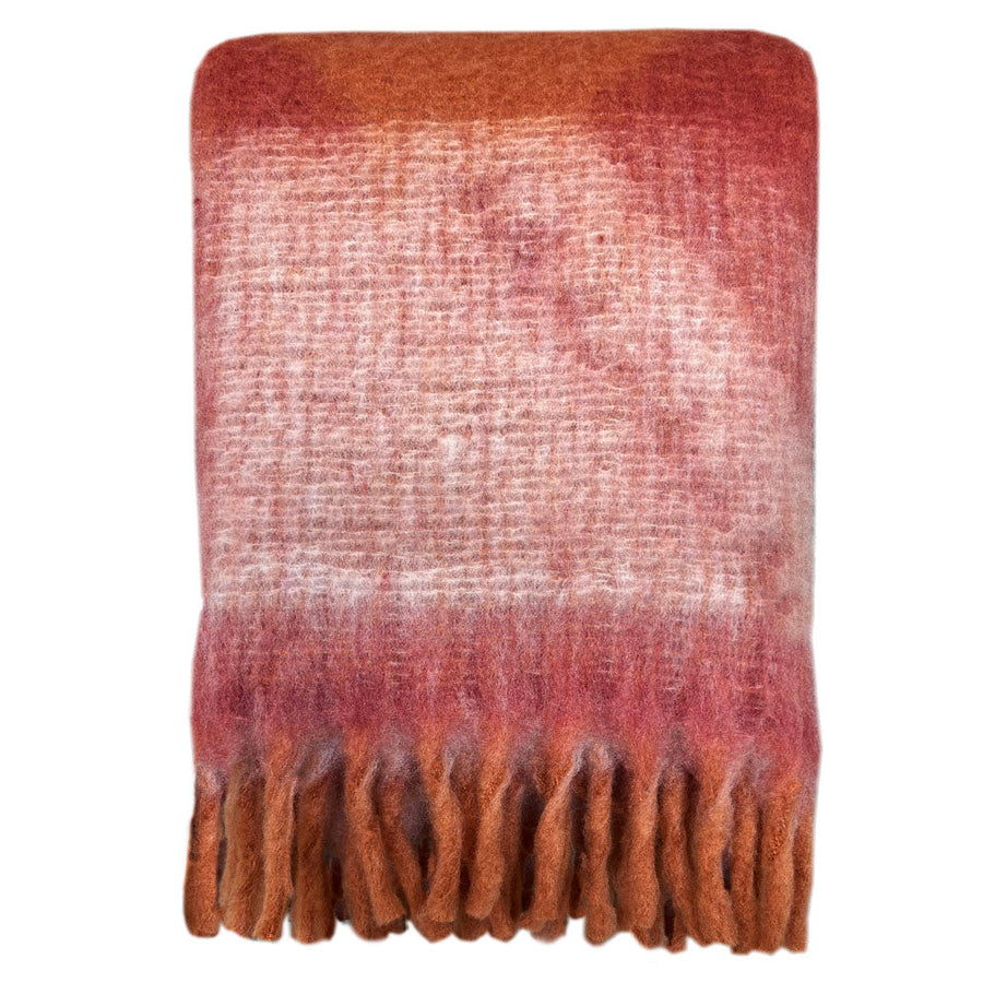 Malagoon plaid zapotec - zacht kruidig rood - 100% gerecycled