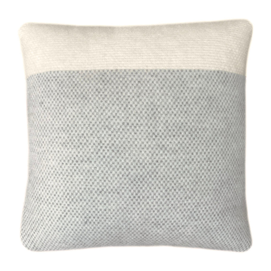 Malagoon sierkussen easy nature - grijs - 45x45cm wol