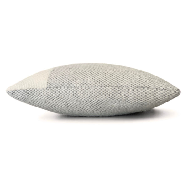 Malagoon sierkussen easy nature - grijs - 45x45cm wol