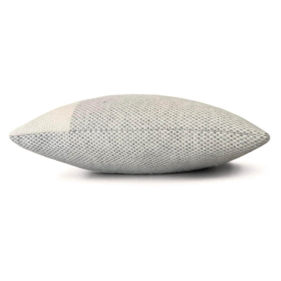 Malagoon sierkussen easy nature - grijs - 45x45cm wol