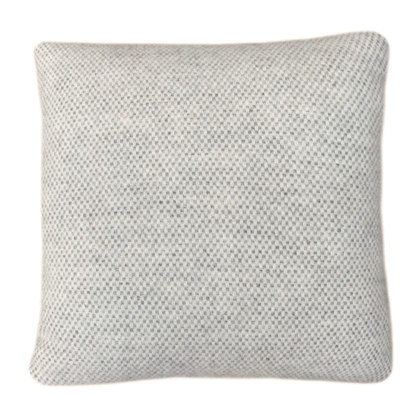 Malagoon sierkussen easy nature - grijs - 45x45cm wol