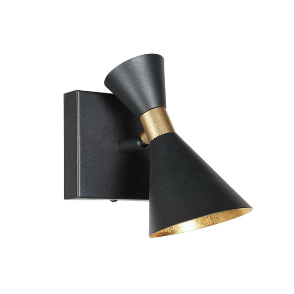 Zwarte 1 lichts spot preto 4109zw met gu10 fittingen