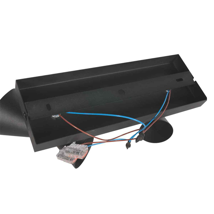 Zwarte 2 lichts spot preto 4110zw met gu10 fittingen