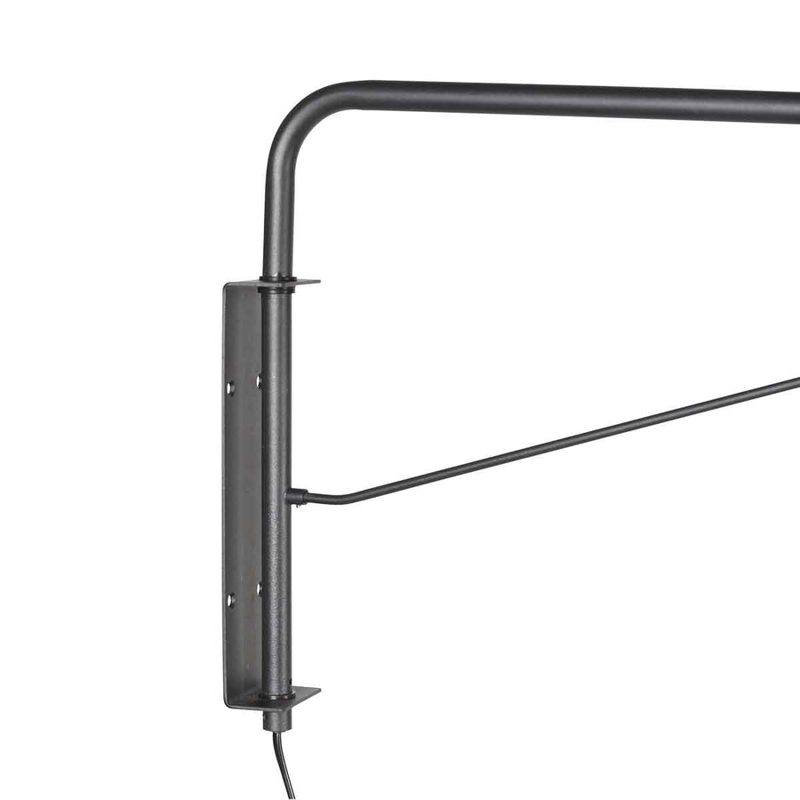 Zwart met bronzen wandlamp Pintino 4126ZW GU10 fitting
