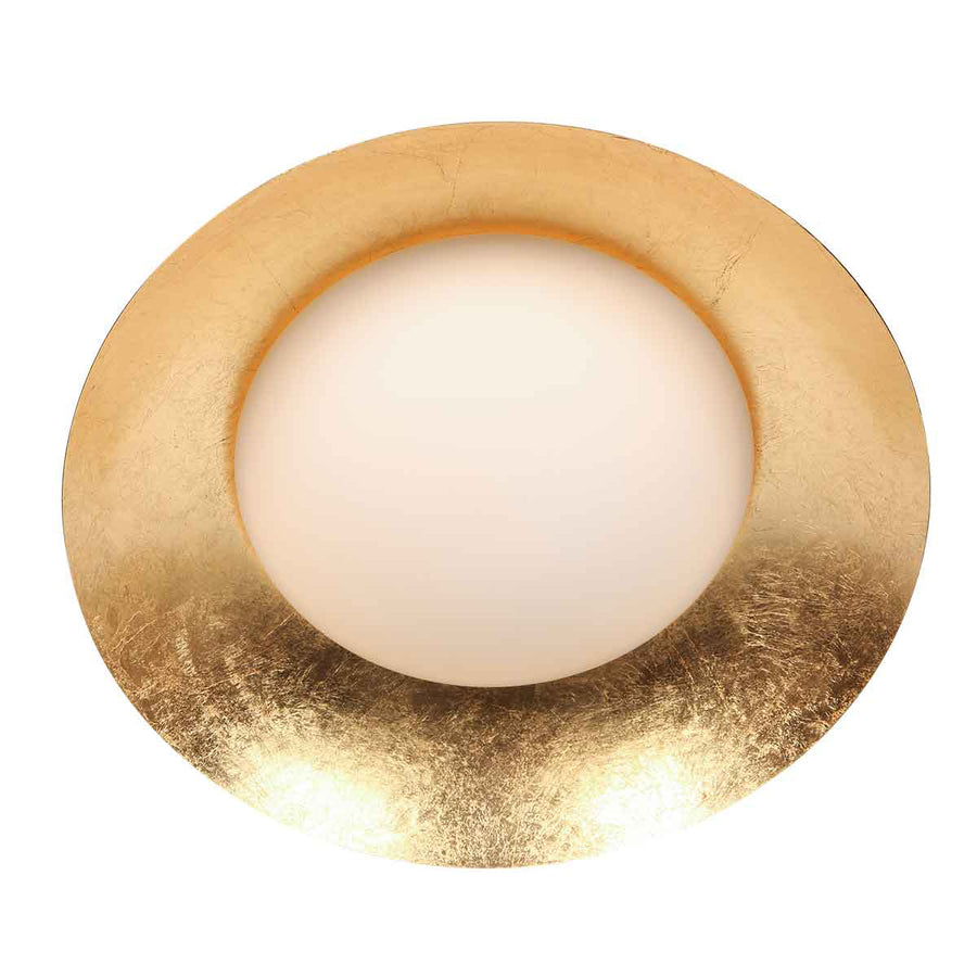 Zwart met gouden Plafondlamp Brotke 4127ZW 3 staps dimbaar