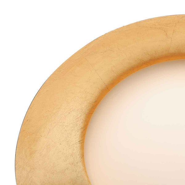 Zwart met gouden Plafondlamp Brotke 4127ZW 3 staps dimbaar