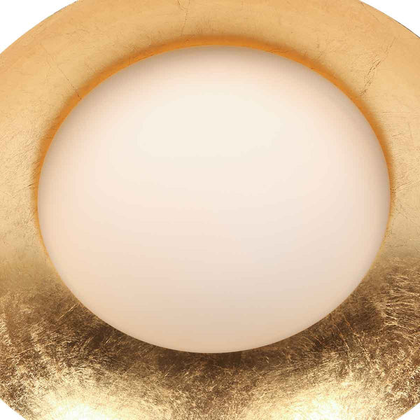 Zwart met gouden Plafondlamp Brotke 4127ZW 3 staps dimbaar