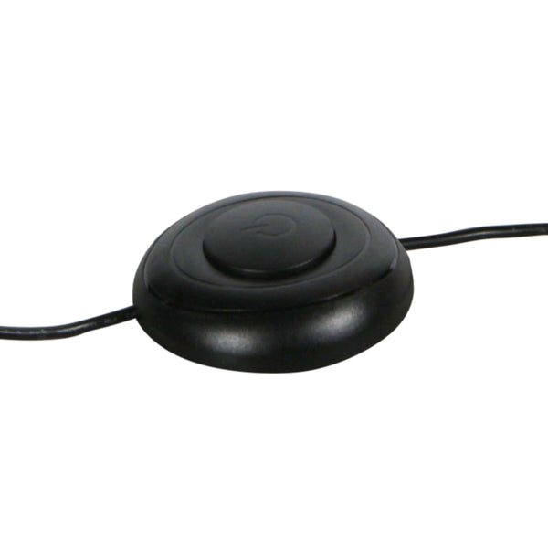Booglamp ringlux 4130st staalkleurige led vloerlamp met klasse