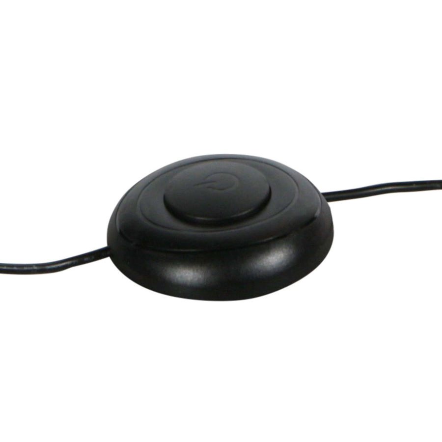 Booglamp ringlux 4130st staalkleurige led vloerlamp met klasse