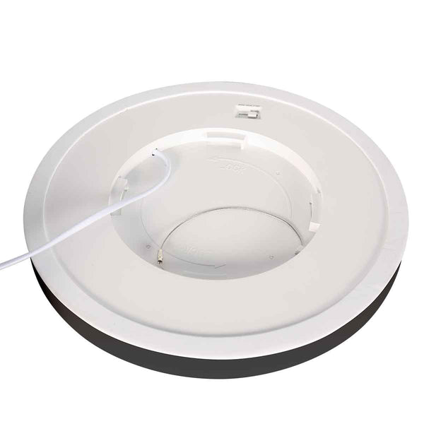 Zwarte Plafondlamp 4132ZW met 3 standen dimfunctie en lichtkleur instelbaarheid Ø29 cm